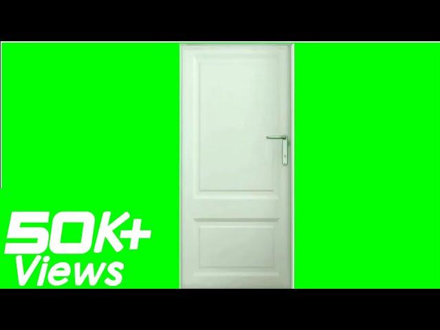 DOOR  OPENING CLOSING green screen | ALL IN-SERIES.