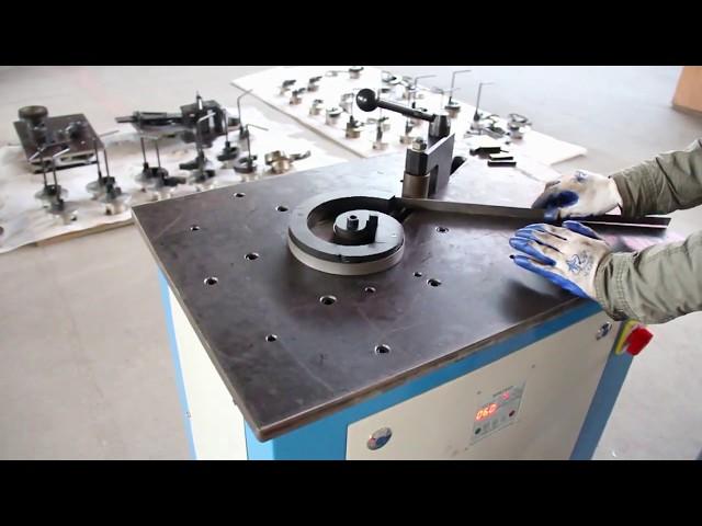 DH-DW16E Wrought Iron Flat Steel Scroll Bending Machine Metal Scroll Bender