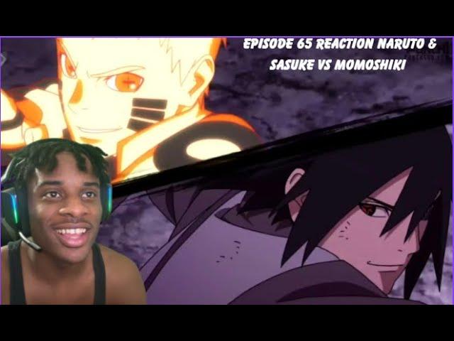 Naruto & Sasuke vs Momoshiki! Boruto Ep 65 REACTION!