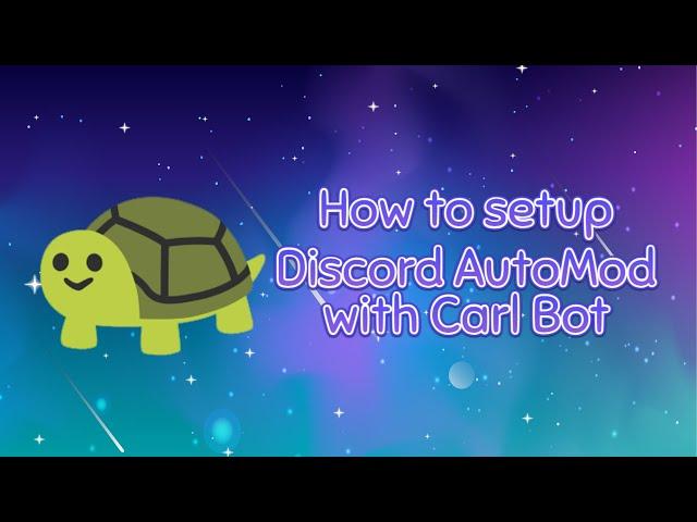 How to setup Discord AutoMod with Carl Bot | Discord Tutorial