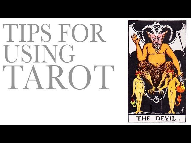 What NOT to do with Tarot cards!