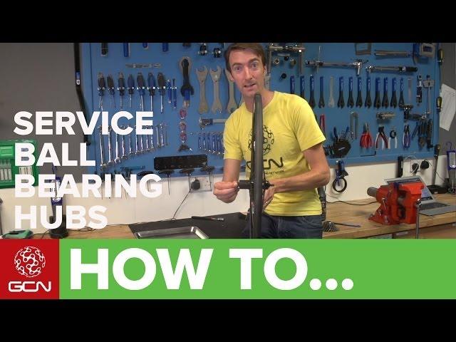 How To Service Shimano Ball Bearing Hubs - Service A Shimano Hub