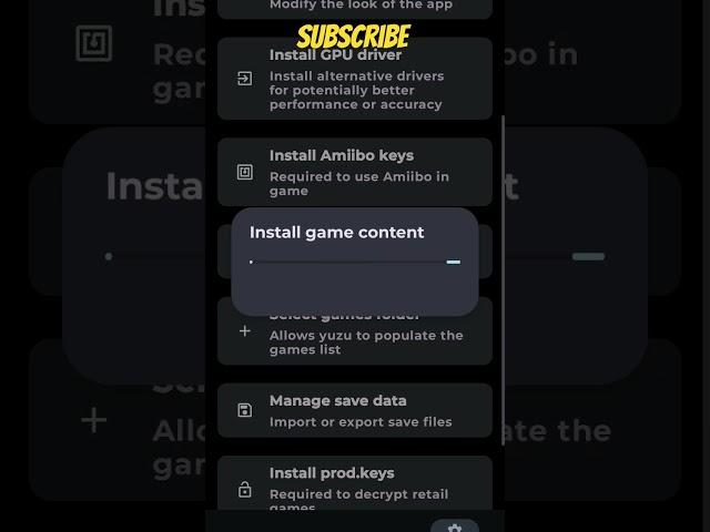 How to install update and DLC in yuzu Android subscribe #yuzuandroid #yuzumali