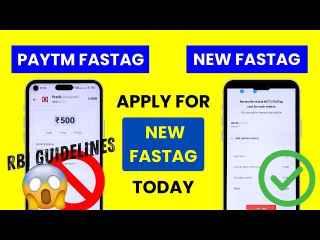 Is Paytm Fastag Closing? How to Apply for Another Fastag? Do This Today to Validate Your Fastag!!