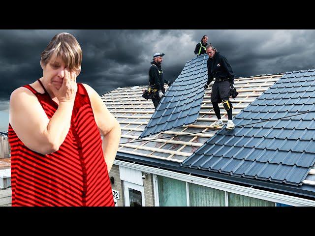 Lady BURSTS into TEARS as She Finds Out ROOF is Completely FREE!