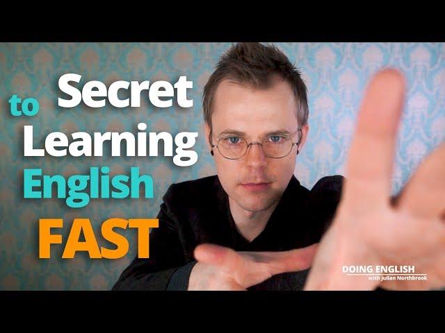 #1 Secret to Learn English FAST (do this to improve quickly)