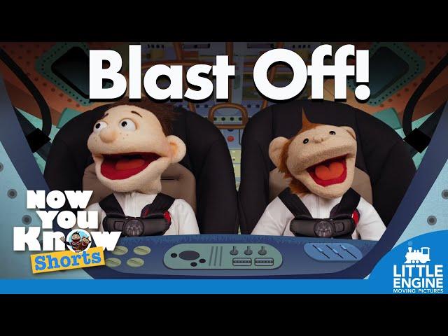 ‍Blast Off! | Now You Know | Cartoons for Kids 