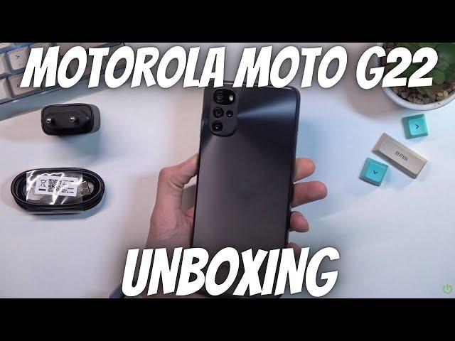 Motorola Moto G22 Unboxing & Hands On