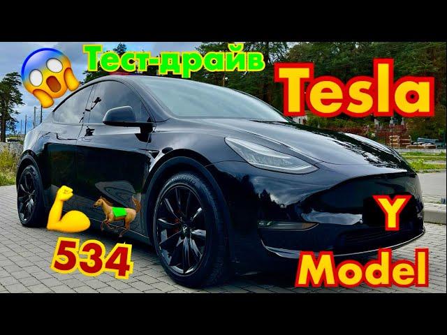 Tesla Model Y performance тест-драйв та огляд