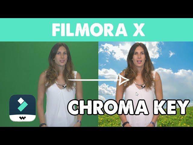 Sostituire lo sfondo col Chroma Key (Green Screen e Blue Screen) in Filmora X (Tutorial ITA)