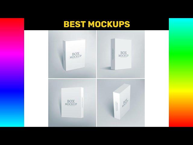 Best Mockups: Software Packaging Box Mockup