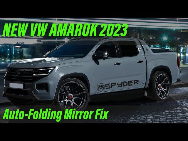 Activate Autofolding Wing Mirrors on 2023 Volkswagen Amarok | Eagle 4x4 Tutorial