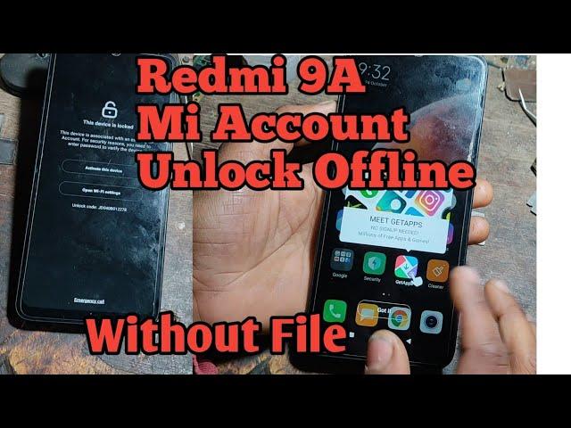 Redmi 9a Mi Account Unlock Offline Isp Method | Redmi 9a Mi Account Remove Ufi Box | Mi 9a Frp Ufi