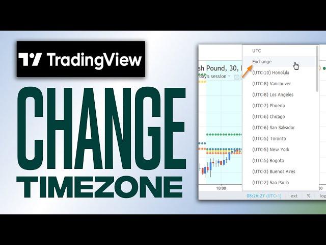 How To Change Timezone On Tradingview (BEGINNERS TUTORIAL)