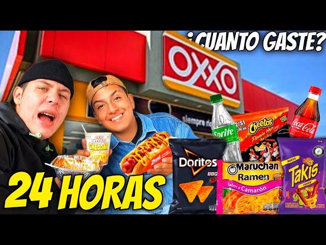 UN DIA COMIENDO SOLO PRODUCTOS DEL OXXO - Desayuno, Almuerzo y comida