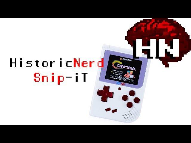 HistoricNerd: Snip-it The BittBoy, Handheld Gaming Memoires