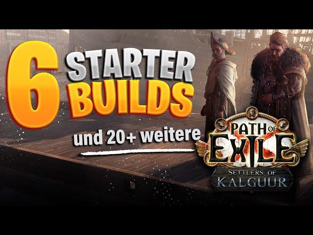 6 League Starter Build-Empfehlungen für PoE 3.25  (und 20+ weitere)