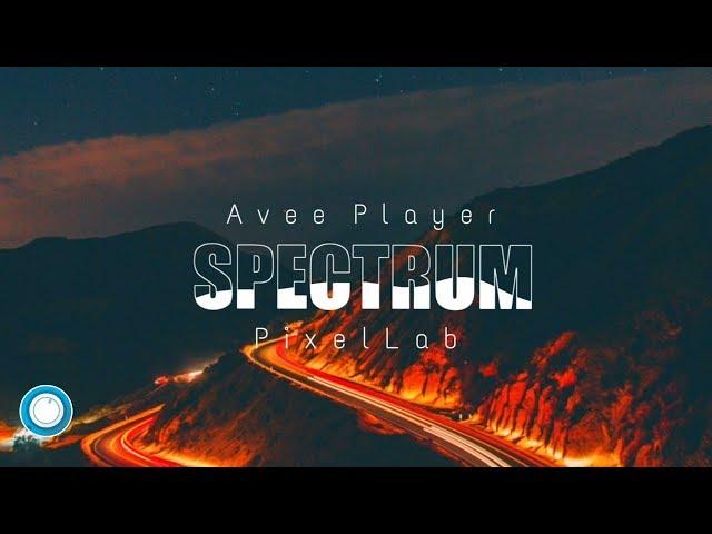 SPECTRUM INSIDE TEXT EDIT using Avee Player and PixelLab