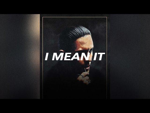 (SOLD) "I Mean It" - G-Eazy Type Beat (SOLD)