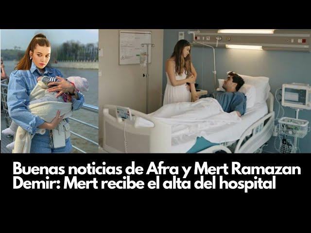 Good news from Afra and Mert Ramazan Demir: Mert is discharged from the hospital