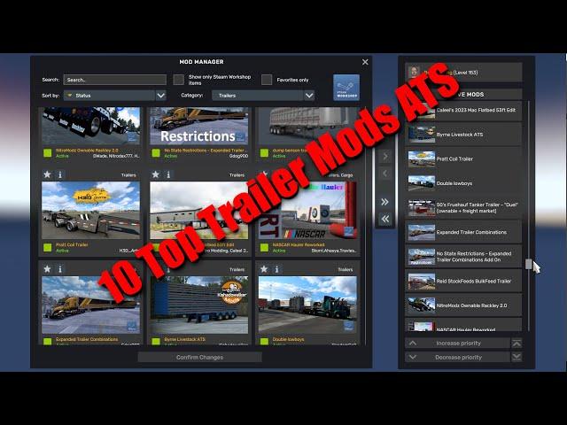 Top 10 Trailer Mods Free & Paid, American Truck Simulator