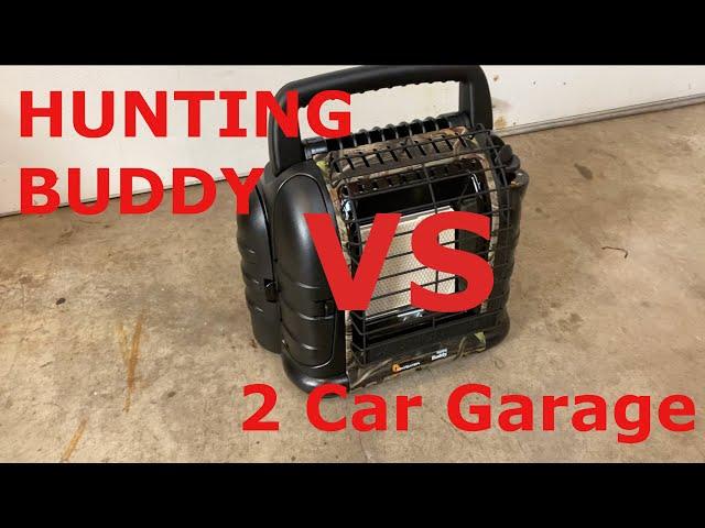 Can I Heat My 2 Car Garage with a Hunting Buddy Heater?