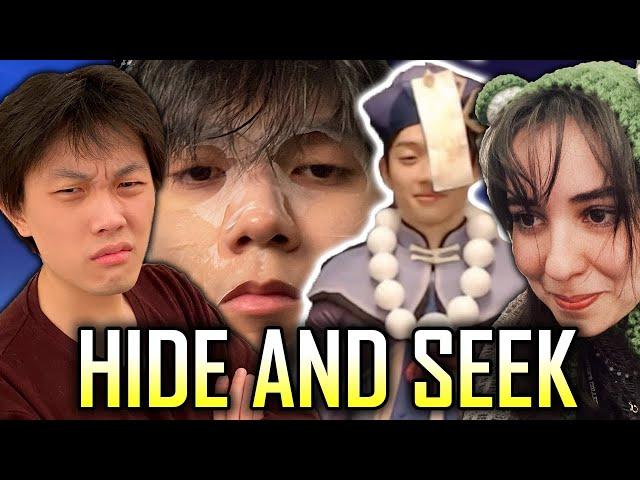 Four Idiots vs. Genshin Windtrace (Hide and Seek)