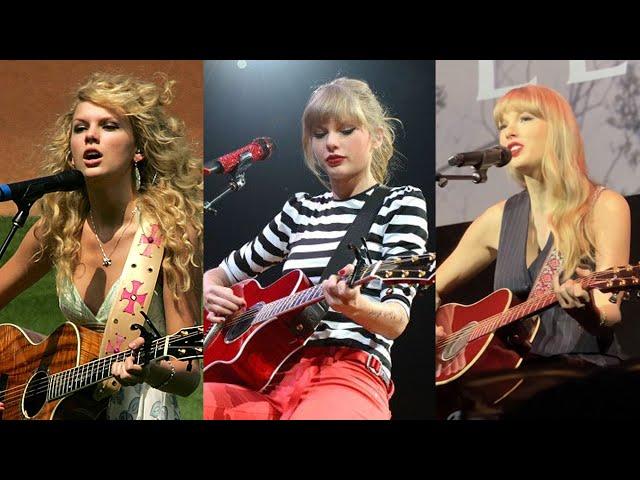 Taylor Swift - Live Vocal Evolution (2002-2022)