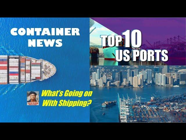 Top 10 Container Ports in the United States for 2020 | What's Going on With Shipping?