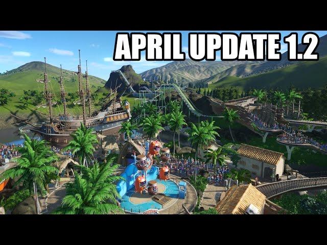 Planet Coaster - UPDATE 1.2 - Alle wichtigen Neuheiten ! - Deutsch / German