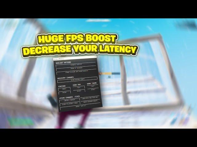 How To Boost Your FPS & Fix FPS Drops In Fortnite Chapter 5 Season 2! (Decrease Latency)