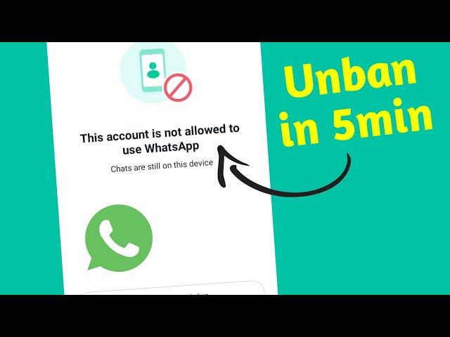 How to Fix “This account is not allowed to use WhatsApp” error - Pro Solutions