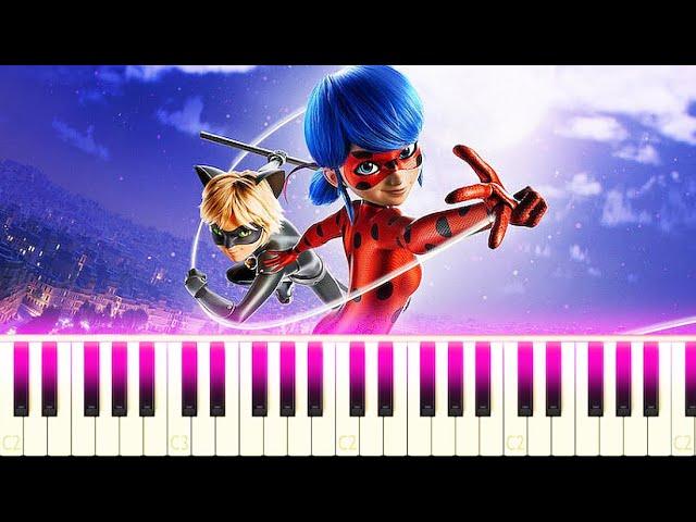  ALL Miraculous Ladybug The Movie Songs On Piano