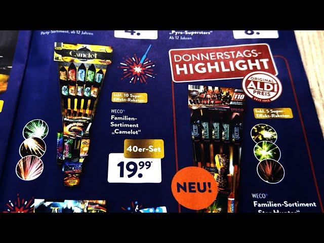 Aldi Süd Feuerwerksangebot 2023 Analysieren