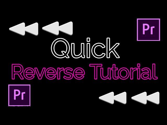 How to Reverse Video in Premiere Pro | Adobe Premiere Pro Tutorials