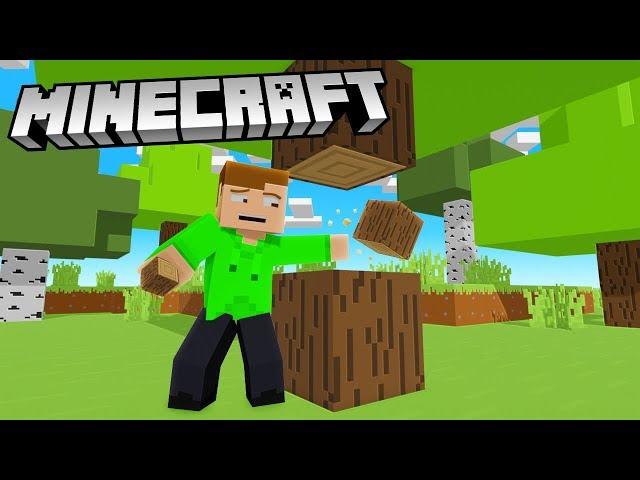 MIN FÖRSTA DAG I MINECRAFT | #1