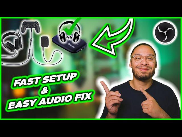 How To Set Up Elgato Capture Card FAST and EASY with OBS STUDIO