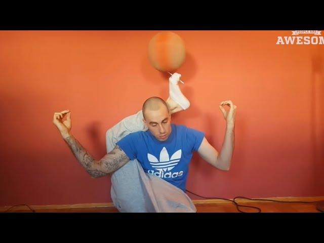 Man Balances Basketball on Pencil | Best Of The Week