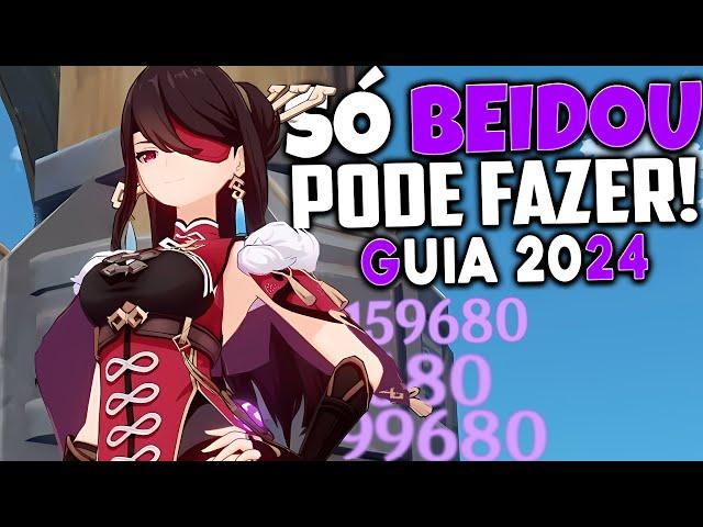 ELA É SIMPLES e FÁCIL! Beidou F2P Ficou INSANA Em FONTAINE! (DPS PERFEITO) GENSHIN IMPACT BUILD 2024