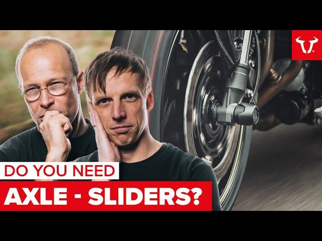 Do you need AXLE - SLIDERS? and how do they protect your bike?