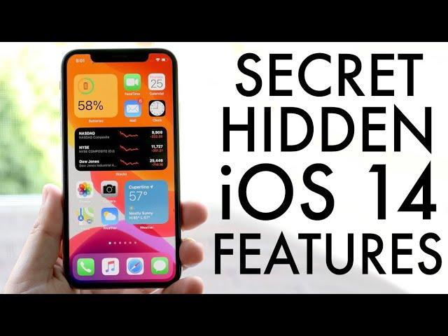 iOS 14 - Top 10 HIDDEN Features!