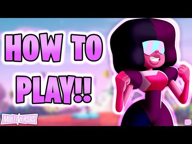 How To Play Garnet (Rank 95) |Multiversus Gameplay