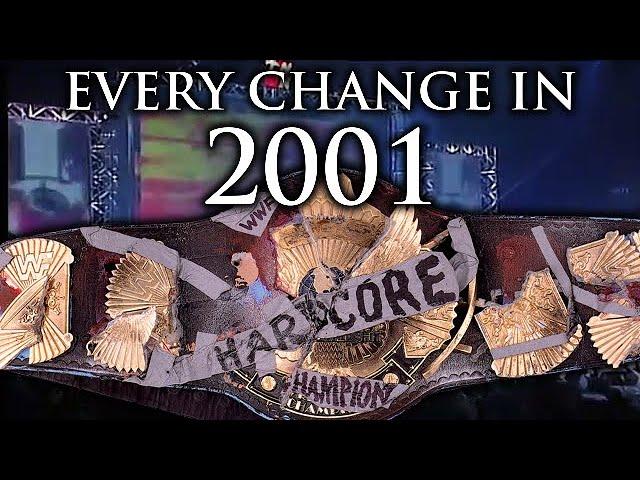 Every WWF Hardcore Championship Title Change in the Year 2001!