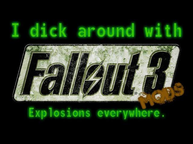 So I installed some mods for Fallout3