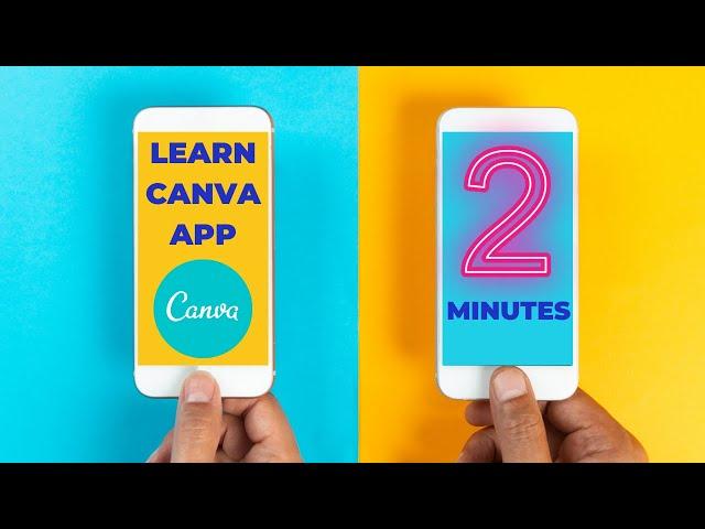 How to use Canva App for Beginners on Android & iPhone