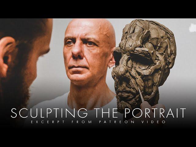 Portrait Sculpture From Life - Pt. 2 - Excerpt From Patreon Video