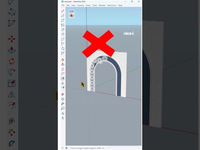 How to use the Trim Objects by Face plugin in SketchUp?! #sketchup #nicetower #art #sketchup3d