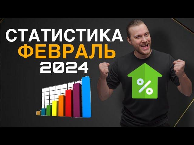 Статистика прогнозов на спорт за февраль 2024 года от Дениса Дупина.