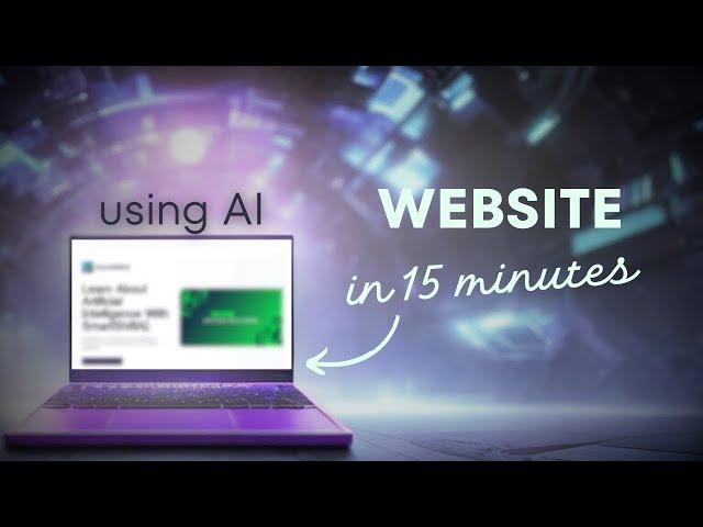 Create Website With AI using this powerful tool | AI website builder