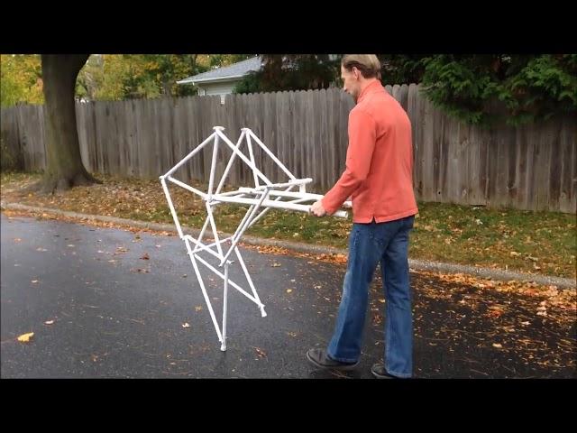 Centaur frame using Strandbeest mechanism - walking test